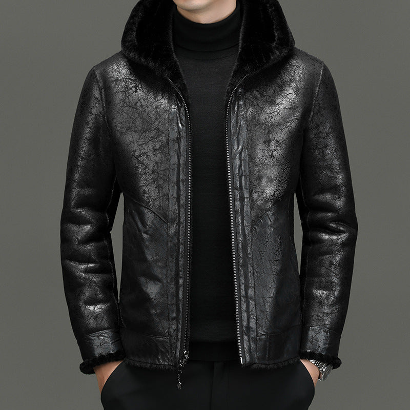 Manteau Homme Velours Double Face