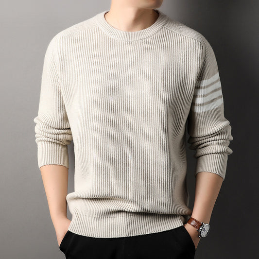 Pull ample à col rond pour homme