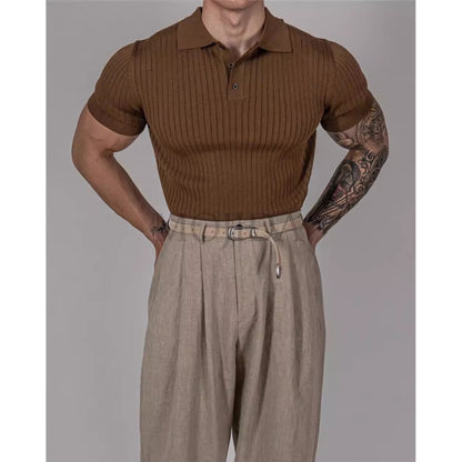 Pull Polo Slim Fit Été