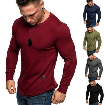 Pull Sport Style Européen - Couleurs Unies