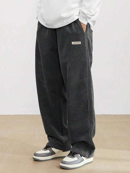 Pantalon Homme Large Décontracté